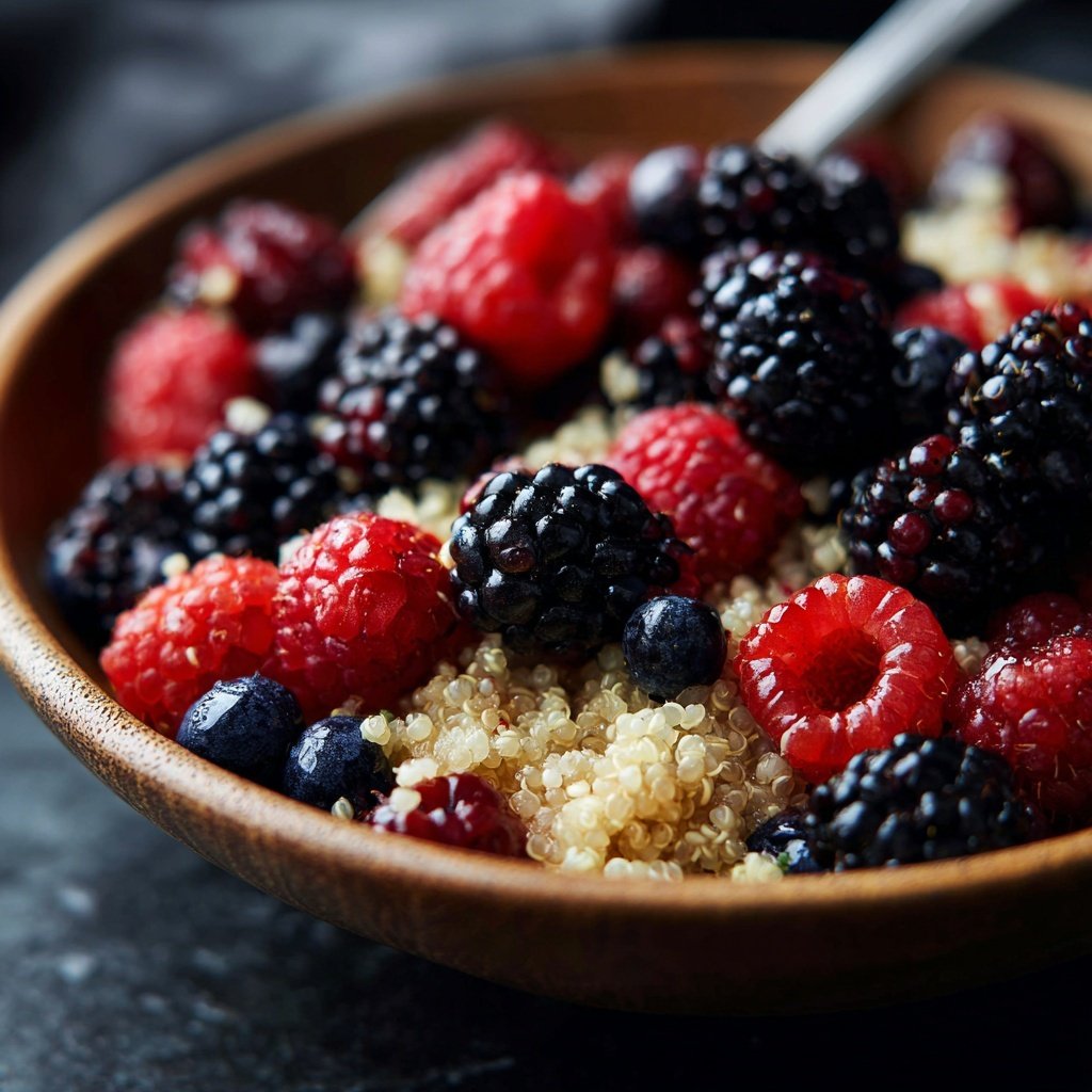 Morning Berry Quinoa Bowl