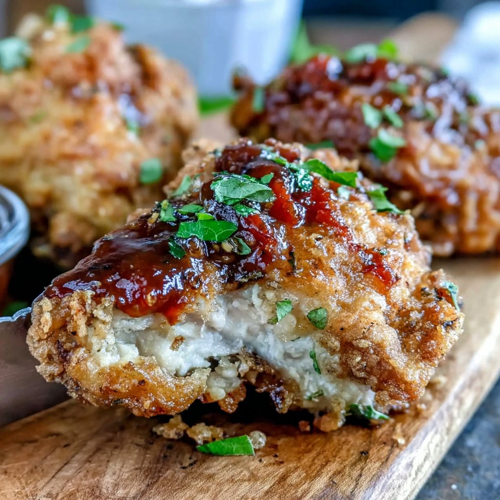 Sweet Tea Marinated Fried Chicken