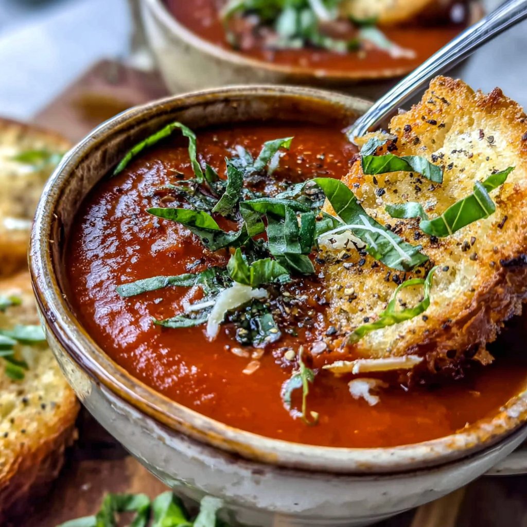 Creamy Tomato Basil Soup
