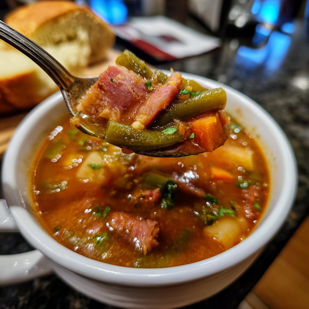 Hearty Ham and Bean Soup