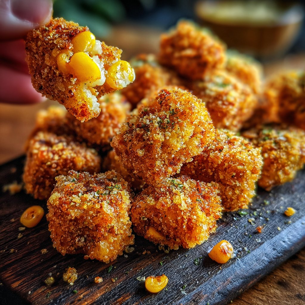 Crispy Bean and Corn Bites