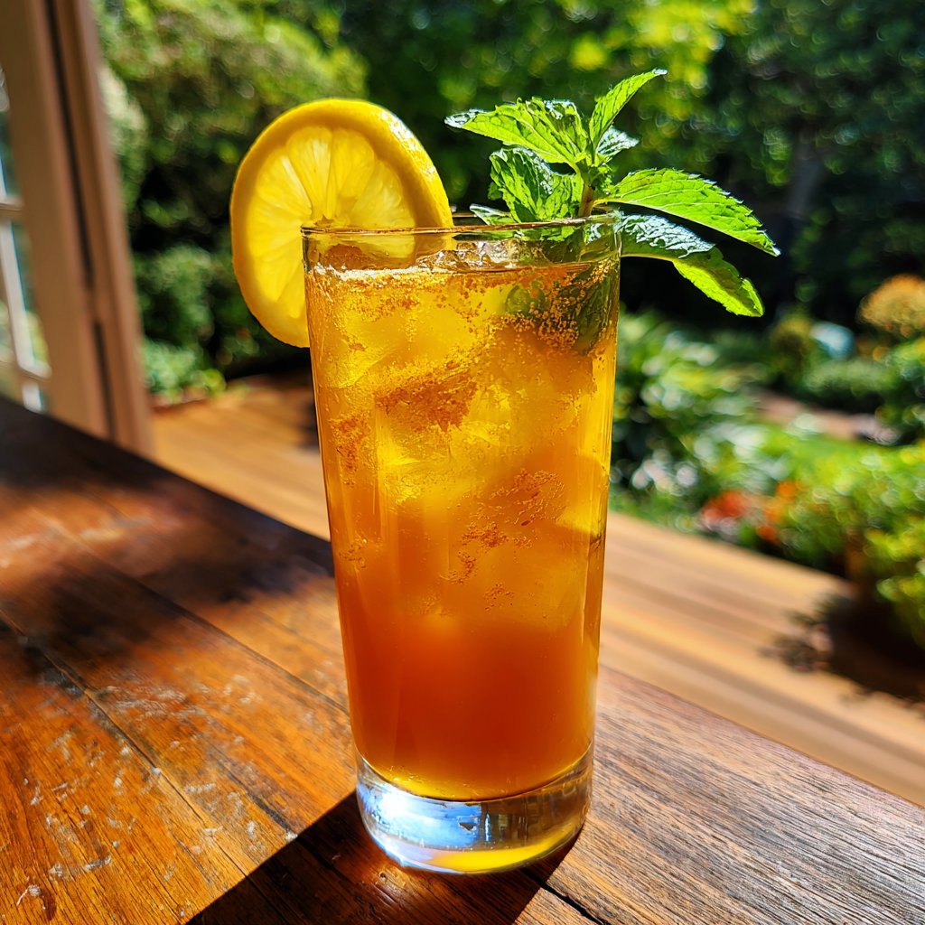 Golden Turmeric Iced Tea
