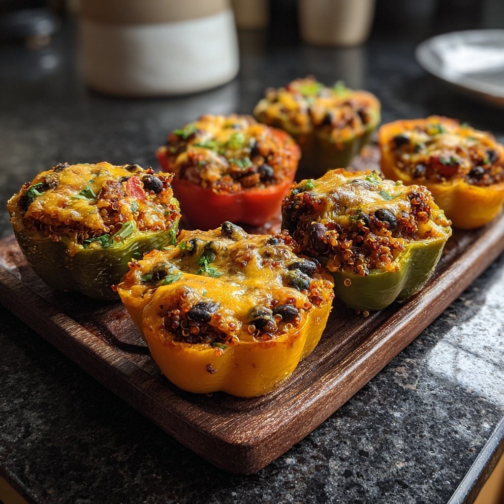 Stuffed Bell Pepper Cups
