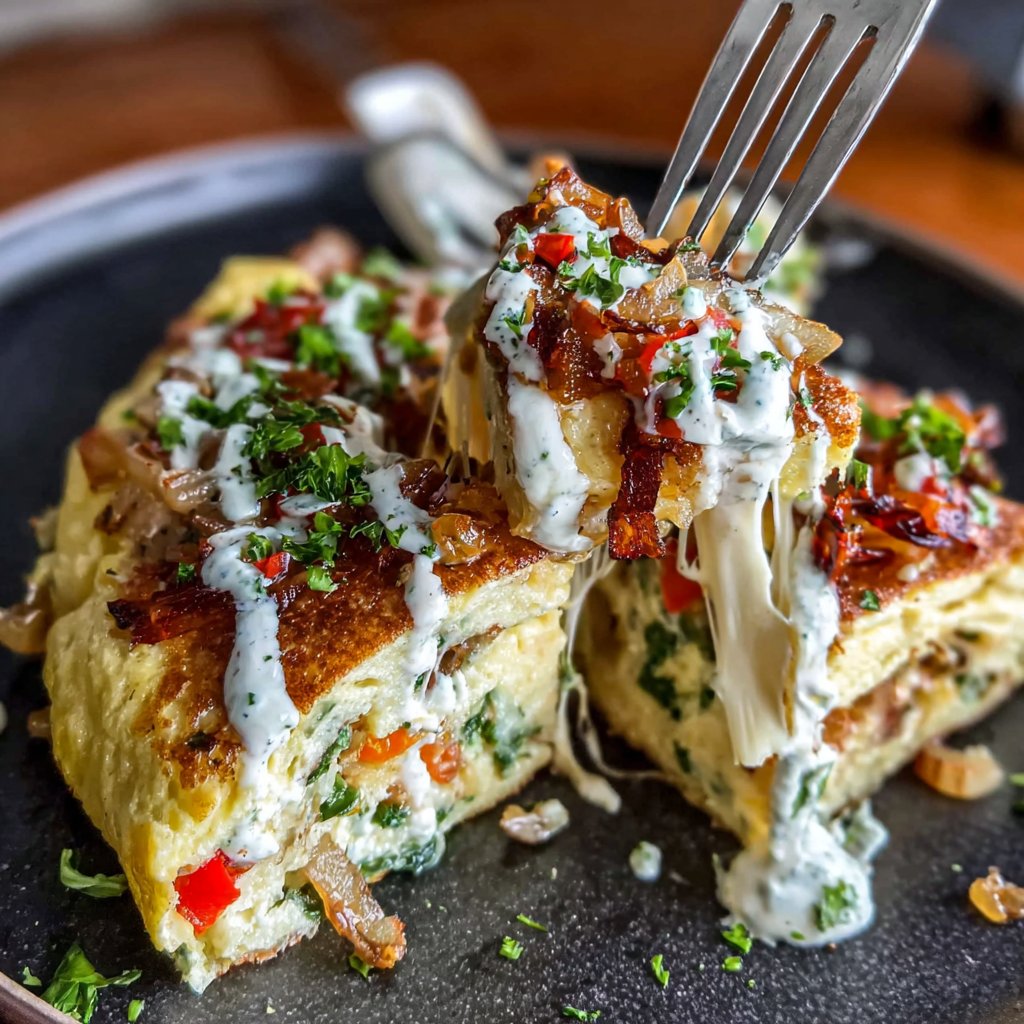Veggie Omelet Protein Boost