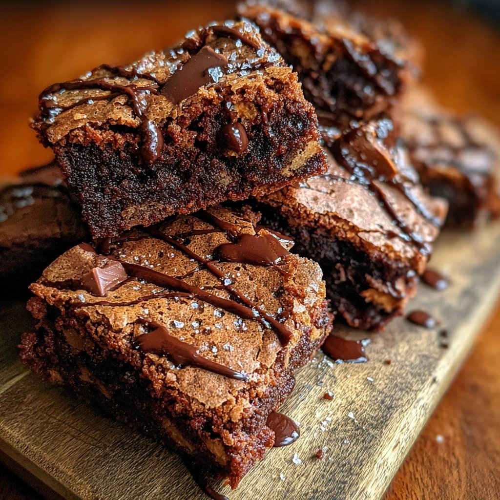 Dessert Chocolate Fudge Brownies