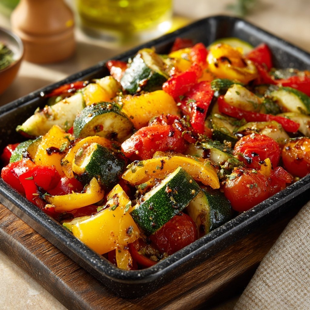 Balsamic Glazed Veggie Medley